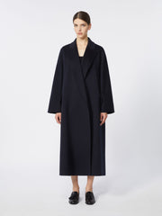 Oversized cashmere coat - Ultramarine