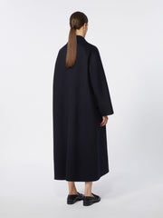 Oversized cashmere coat - Ultramarine