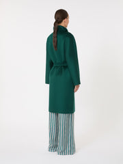 Midi cashmere cardigan coat - Dark green