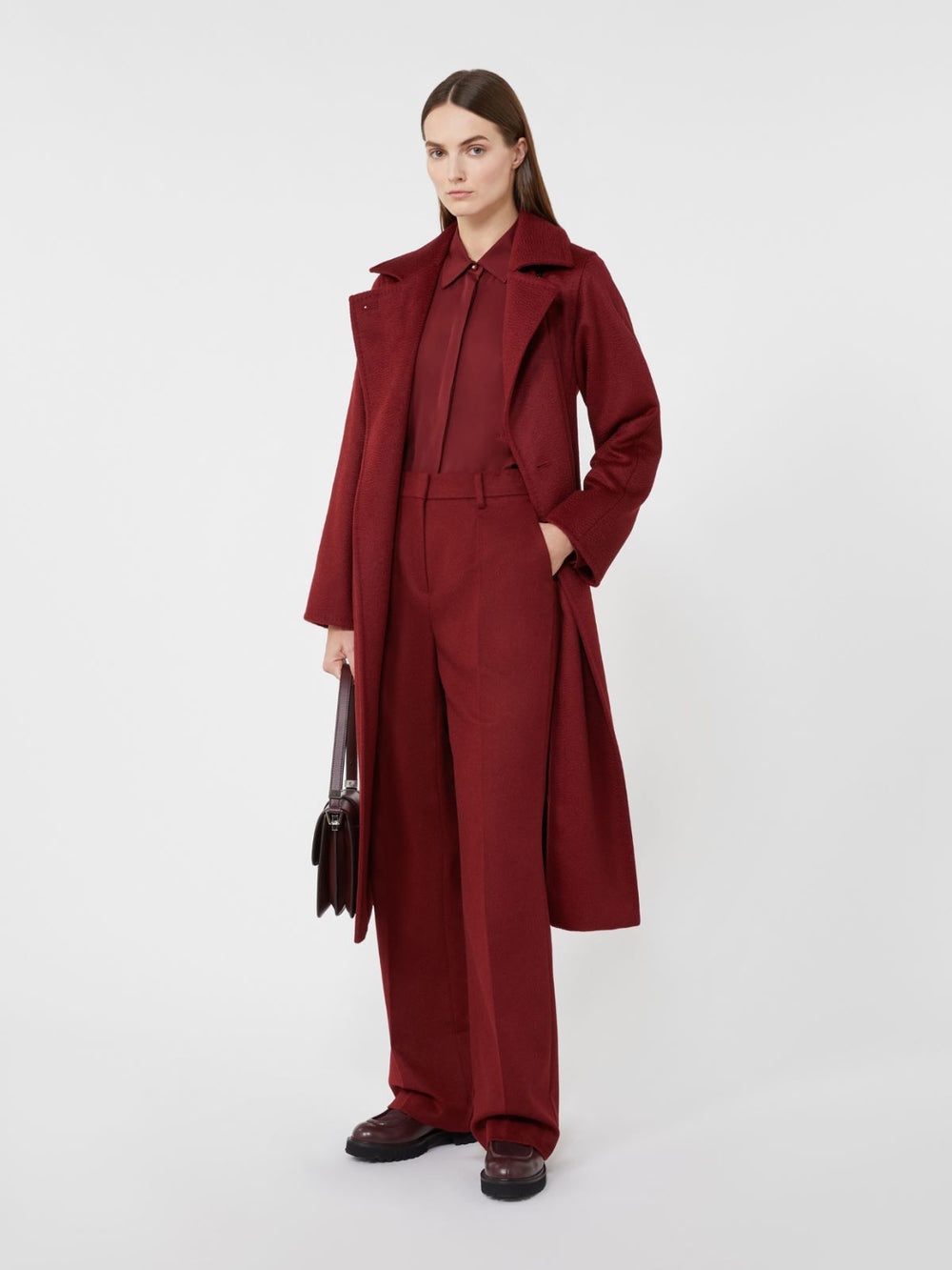 Manuela Icon Coat - Raspberry