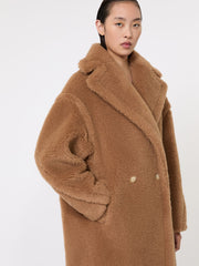 Teddy Bear Icon Coat - Camel