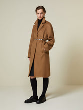 Masculine·cashmere coat - Camel