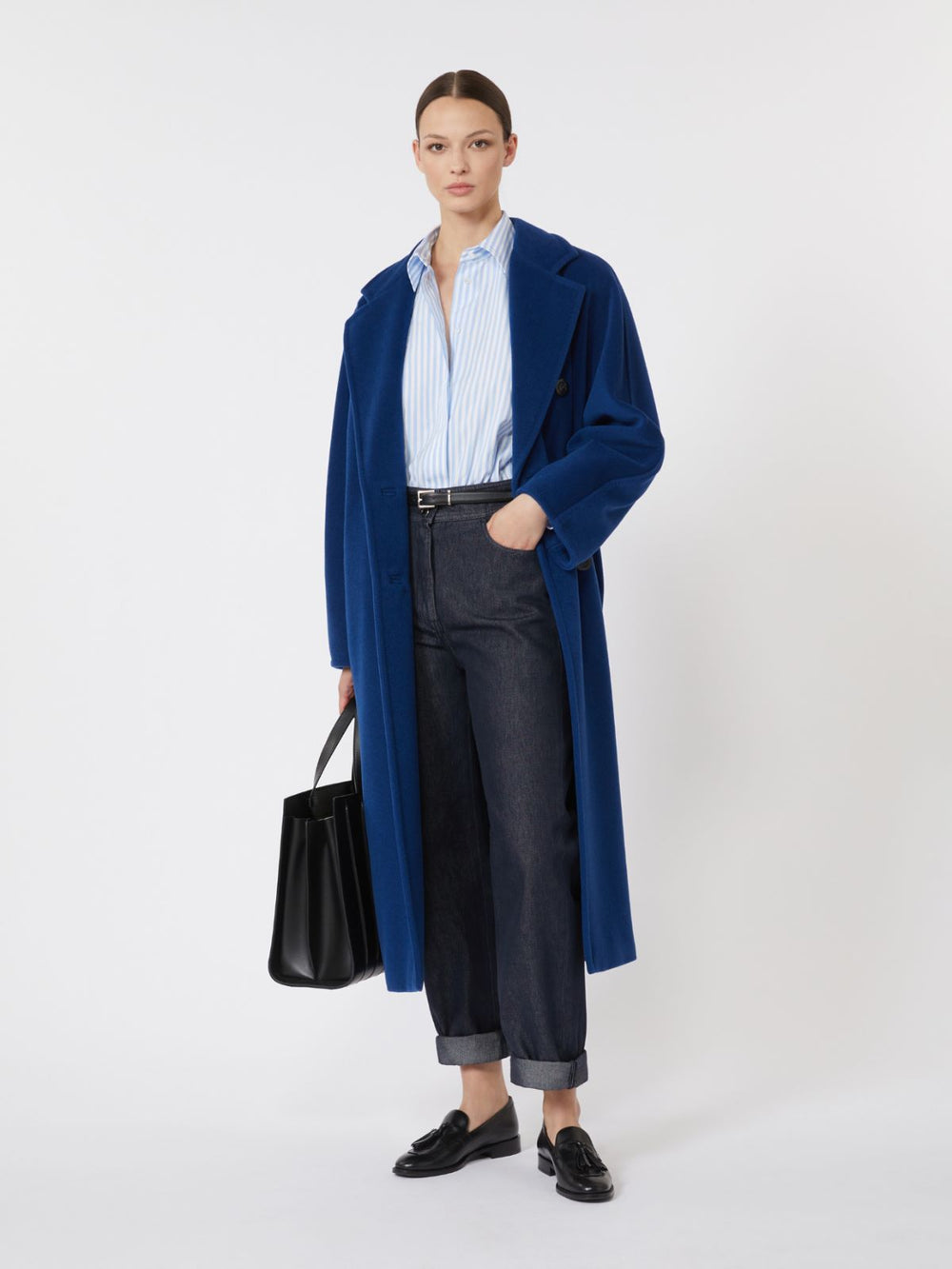 101801 Icon Coat - China blue