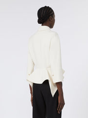 Bonded sable jacket - Ivory