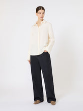Silk crêpe de Chine shirt - Ivory