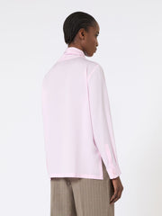 Silk charmeuse blouse - Pink