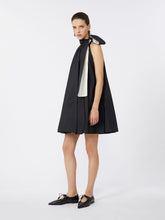 Taffeta dress - Black