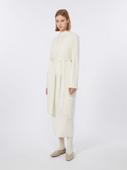 Cashmere yarn skirt - White