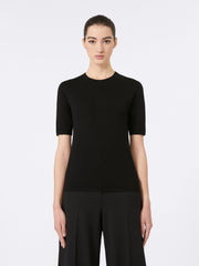 Basic wool sweater - Black