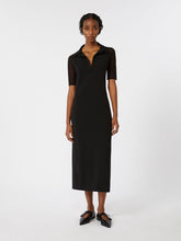 Viscose jersey dress - Black