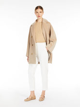 Viscose jersey trousers - White