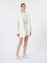Short Teddy Bear icon coat - White
