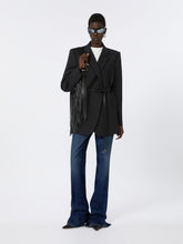 Belted blazer - Black