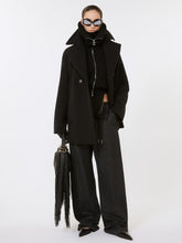 Double-breasted jacket - Black