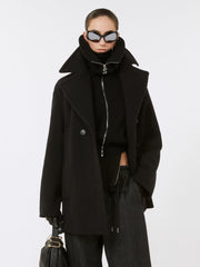 Double-breasted jacket - Black