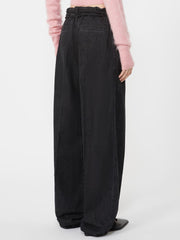 Jeans with belt - Black