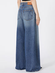 Oversize jeans with belt - Midnightblue