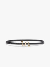 Sportmax monogram belt with buckle - Black