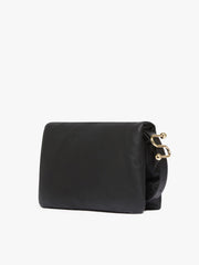 Padded nappa-leather Soffy Bag - Black