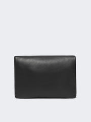 Padded nappa-leather Soffy Bag - Black