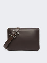 Padded nappa-leather Soffy Bag - Cocoa