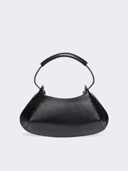 Caju mini leather bag - Black