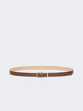 Leather belt - Brown