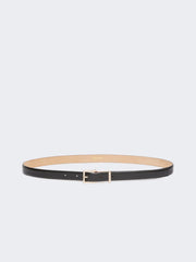 Leather belt - Black