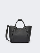 Small leather Marine bag - Black