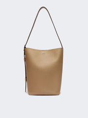 - Medium Archetipo leather bag - Mud