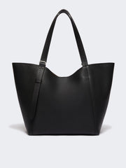 Leather Archetipo handbag - Black