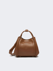 Extra-small leather Marine bag - Brown bronze