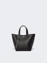 Extra-small leather Archetipo bag - Black