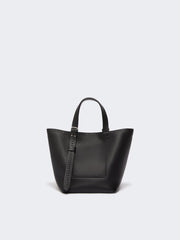 Extra-small leather Archetipo bag - Black