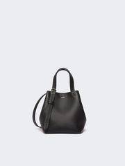 Extra-small leather Archetipo bag - Black