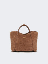 Extra-small Teddy-fabric Marine Bag - Camel
