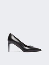 Nappa leather court shoes - Black