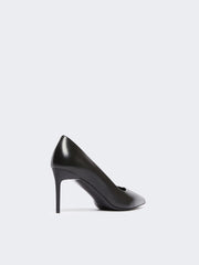 Nappa leather court shoes - Black