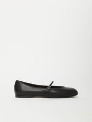 Nappa leather ballerinas - Black