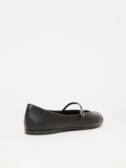 Nappa leather ballerinas - Black