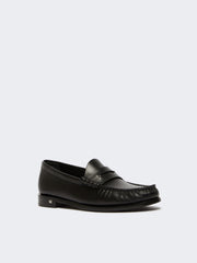Classic leather moccasins - Black
