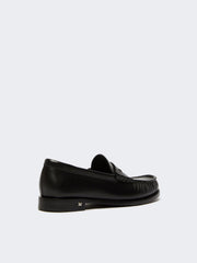 Classic leather moccasins - Black