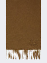 Monogram-embroidered cashmere stole - Colonial