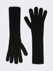 Cashmere gloves - Black