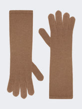 Cashmere gloves - Camel