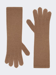 Cashmere gloves - Camel
