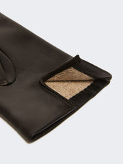 Nappa leather gloves - Black