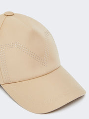 Gabardine water-repellent baseball cap - Sand