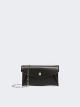 Leather envelope wallet - Black