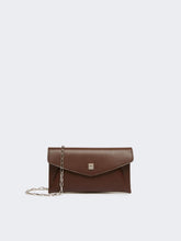 Leather envelope wallet - Cocoa